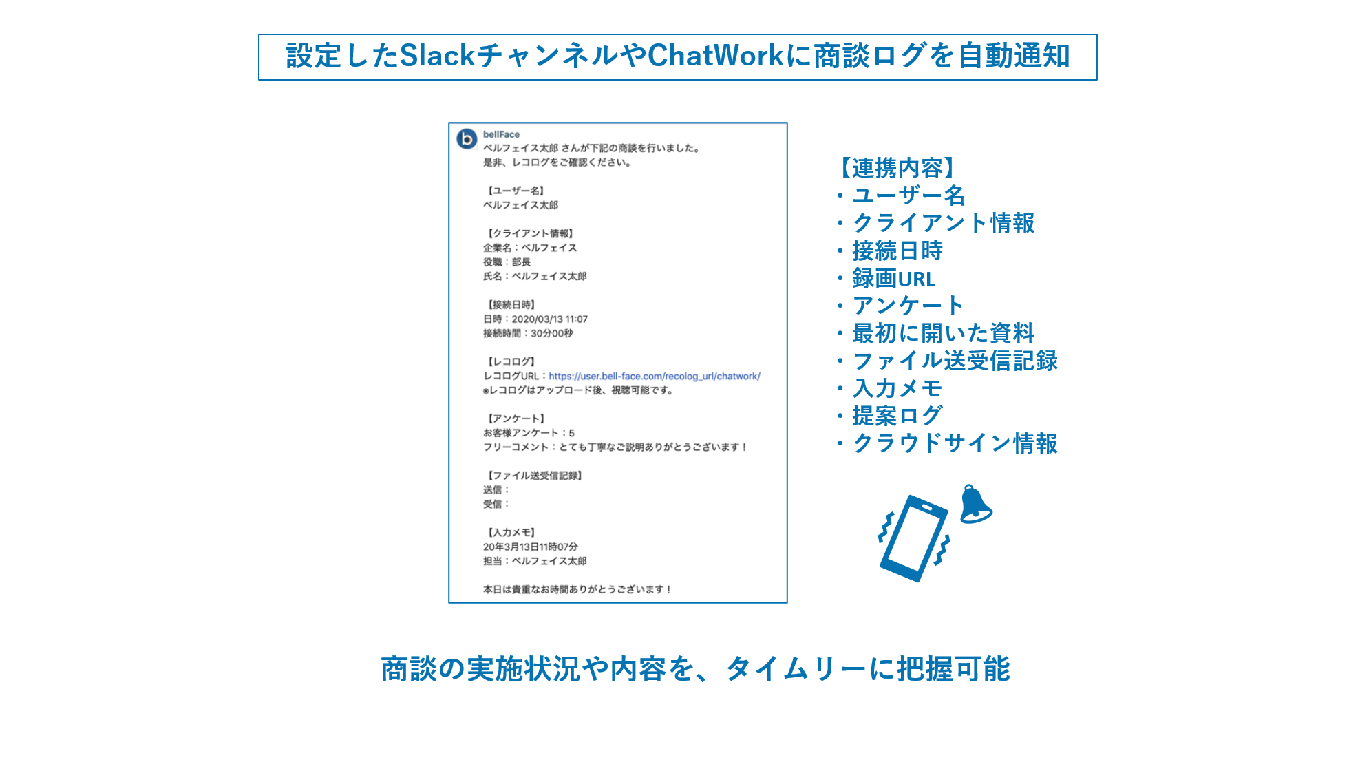 社内共有が簡単に